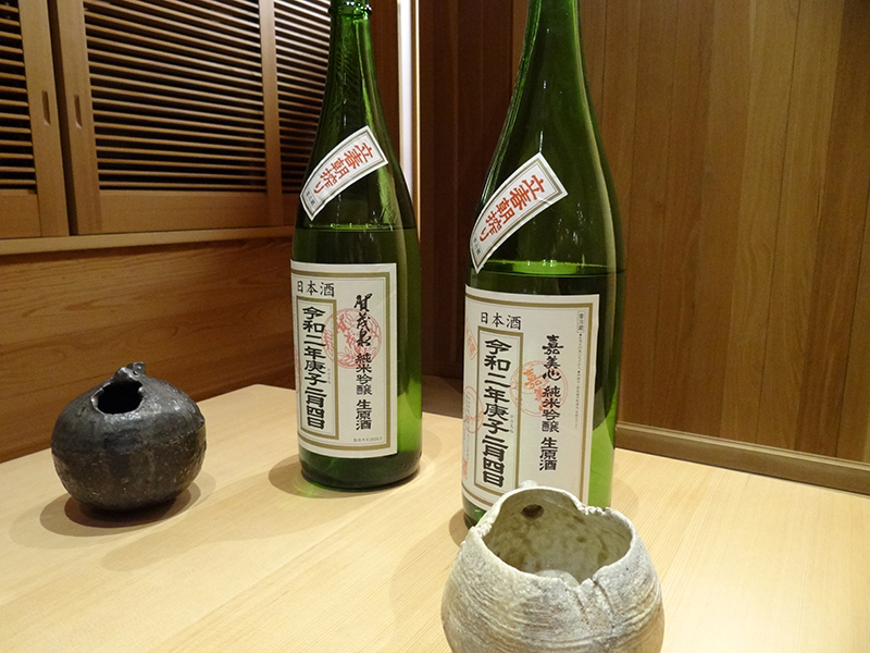 立春の早朝に絞られた生原酒。非常に希少価値が高い