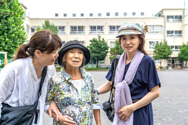 CaNoWご利用者様（小松様）小学校にて